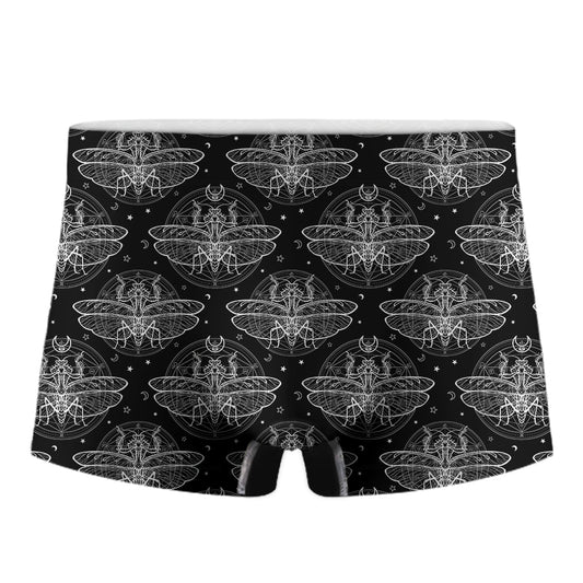 Mantis Spirit Animal Pattern Print Men's Boxer Briefs