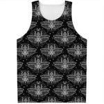 Mantis Spirit Animal Pattern Print Men's Tank Top