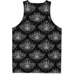 Mantis Spirit Animal Pattern Print Men's Tank Top