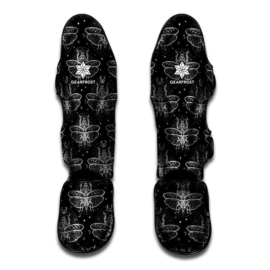Mantis Spirit Animal Pattern Print Muay Thai Shin Guard