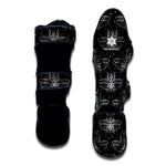 Mantis Spirit Animal Pattern Print Muay Thai Shin Guard