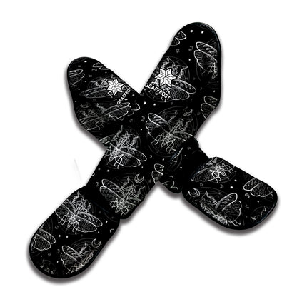 Mantis Spirit Animal Pattern Print Muay Thai Shin Guard