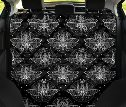 Mantis Spirit Animal Pattern Print Pet Car Back Seat Cover