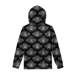 Mantis Spirit Animal Pattern Print Pullover Hoodie