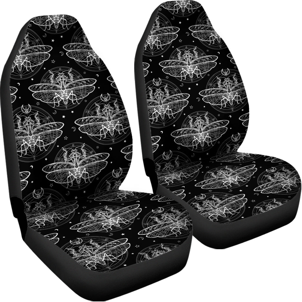 Mantis Spirit Animal Pattern Print Universal Fit Car Seat Covers