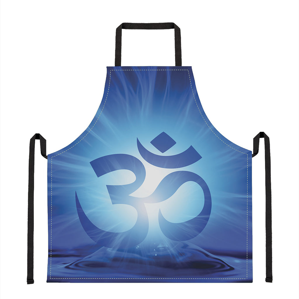 Mantra Om Print Apron