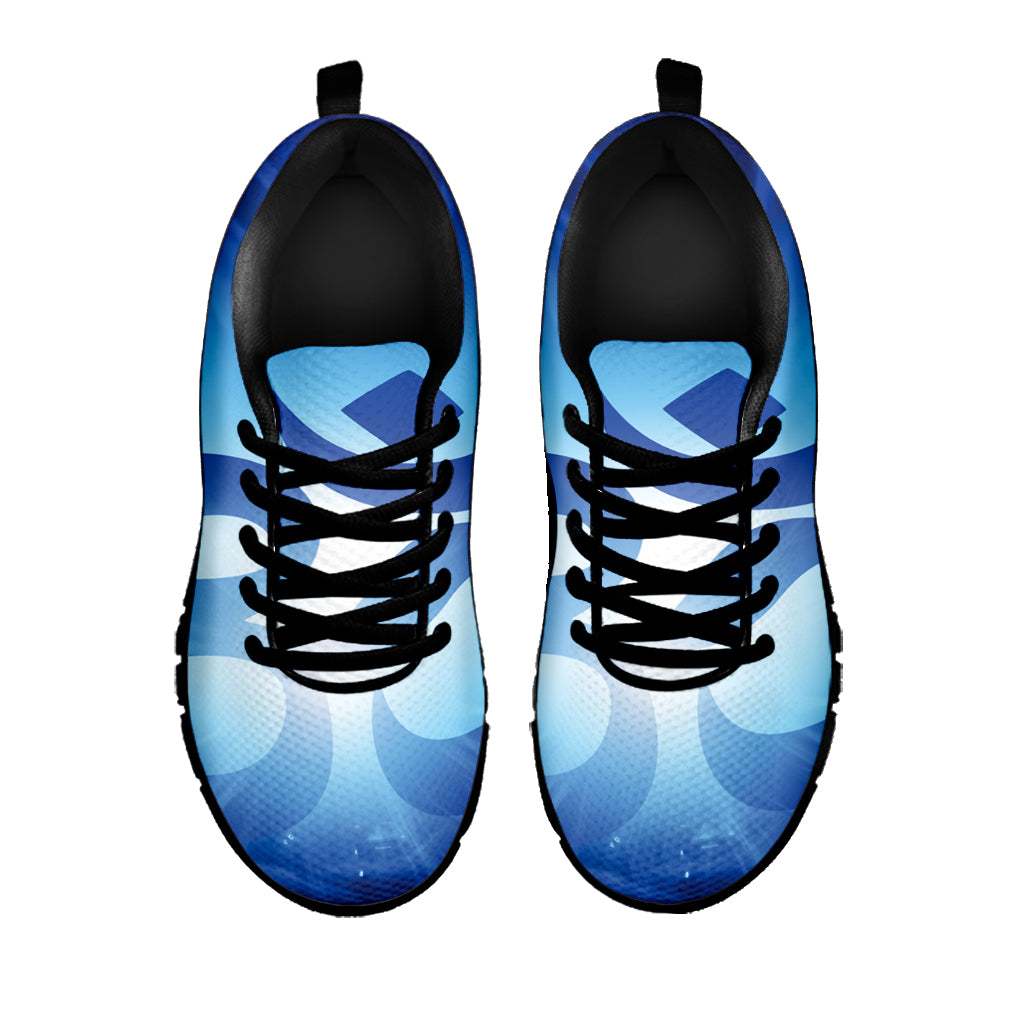 Mantra Om Print Black Sneakers