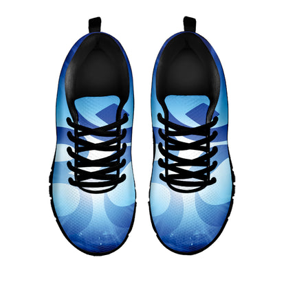 Mantra Om Print Black Sneakers