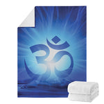 Mantra Om Print Blanket