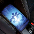 Mantra Om Print Car Center Console Cover