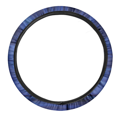 Mantra Om Print Car Steering Wheel Cover