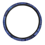 Mantra Om Print Car Steering Wheel Cover