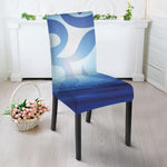 Mantra Om Print Dining Chair Slipcover