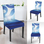 Mantra Om Print Dining Chair Slipcover