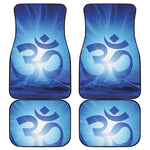 Mantra Om Print Front and Back Car Floor Mats