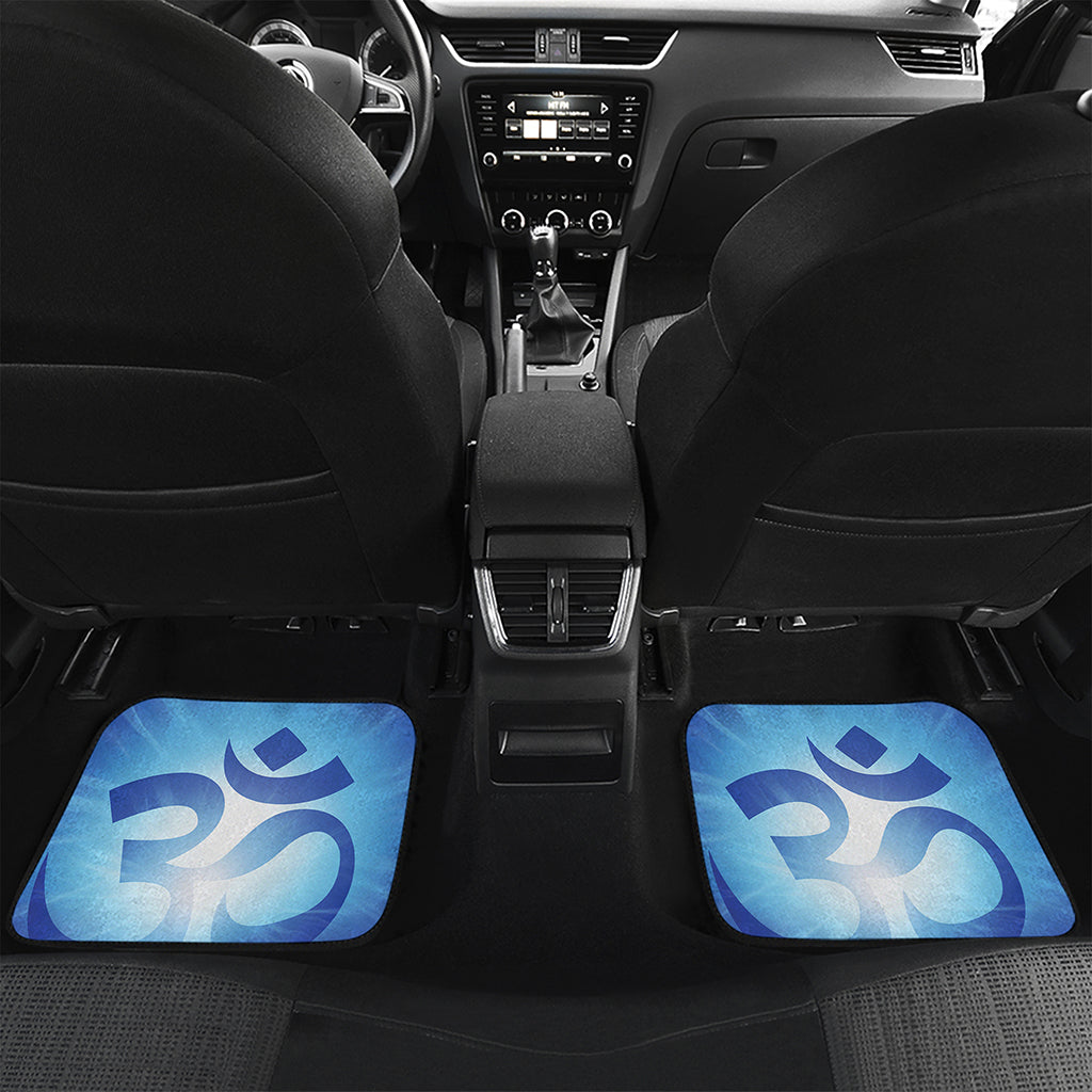 Mantra Om Print Front and Back Car Floor Mats