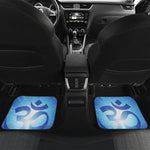 Mantra Om Print Front and Back Car Floor Mats