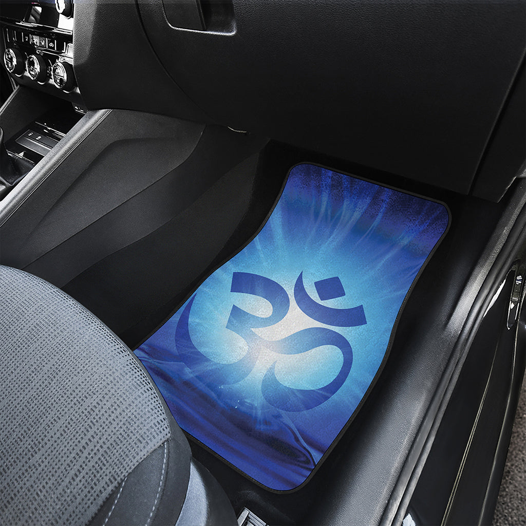 Mantra Om Print Front and Back Car Floor Mats