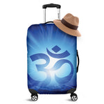 Mantra Om Print Luggage Cover