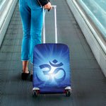 Mantra Om Print Luggage Cover