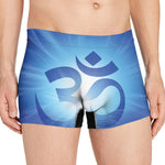 Mantra Om Print Men's Boxer Briefs