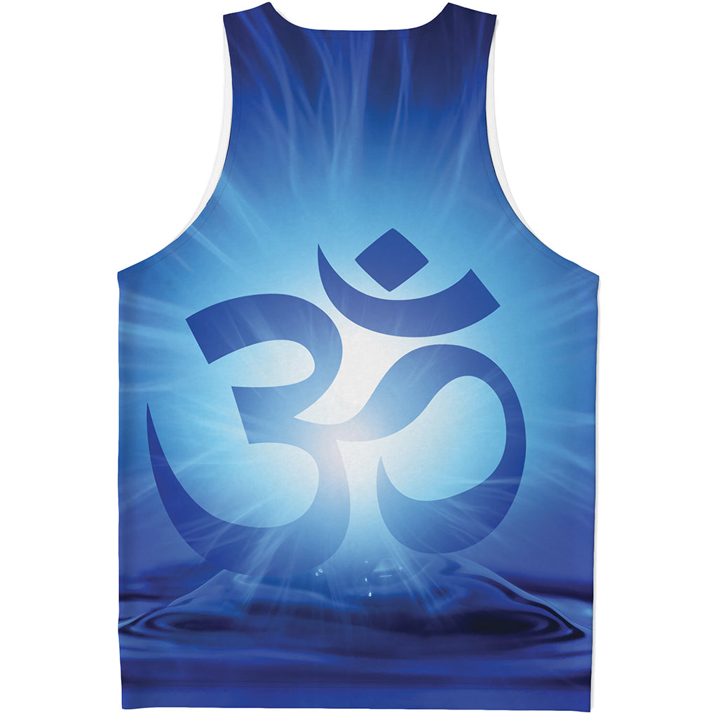 Mantra Om Print Men's Tank Top