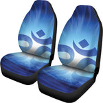 Mantra Om Print Universal Fit Car Seat Covers