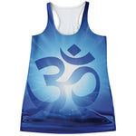 Mantra Om Print Women's Racerback Tank Top