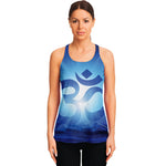 Mantra Om Print Women's Racerback Tank Top