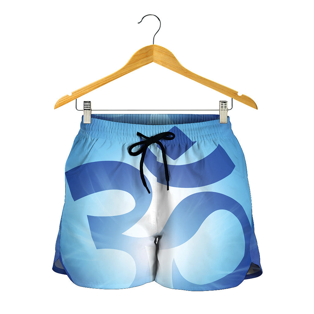 Mantra Om Print Women's Shorts