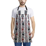 Maori Fence Print Apron