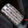 Maori Fence Print Car Center Console Cover