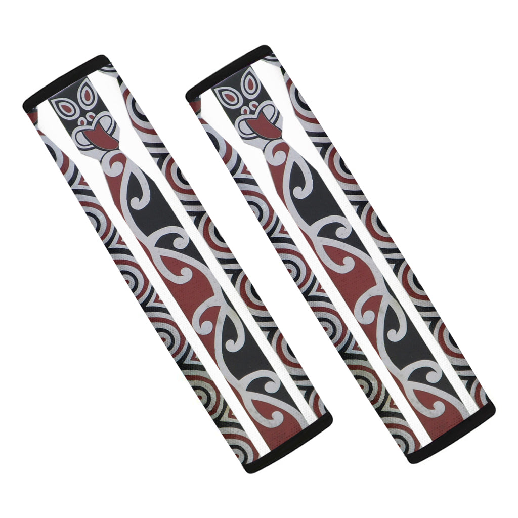 Maori Fence Print Car Seat Belt Covers