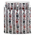 Maori Fence Print Duvet Cover Bedding Set