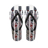 Maori Fence Print Flip Flops