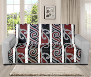 Maori Fence Print Futon Protector