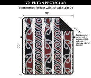 Maori Fence Print Futon Protector