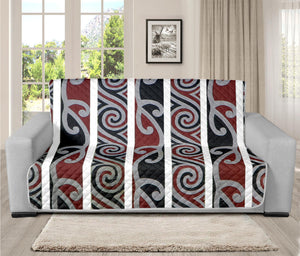 Maori Fence Print Futon Protector