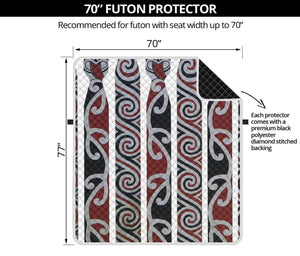 Maori Fence Print Futon Protector