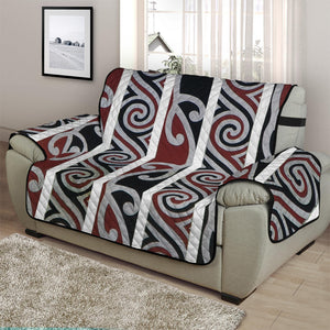 Maori Fence Print Half Sofa Protector