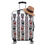 Maori Fence Print Luggage Cover