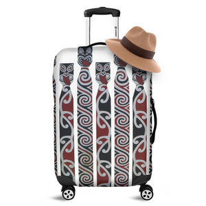 Maori Fence Print Luggage Cover