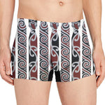 Maori Fence Print Men's Boxer Briefs