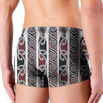 Maori Fence Print Men's Boxer Briefs