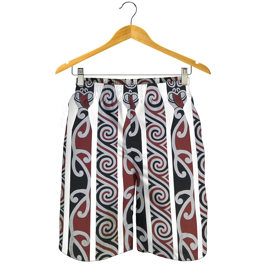Maori Fence Print Men's Shorts