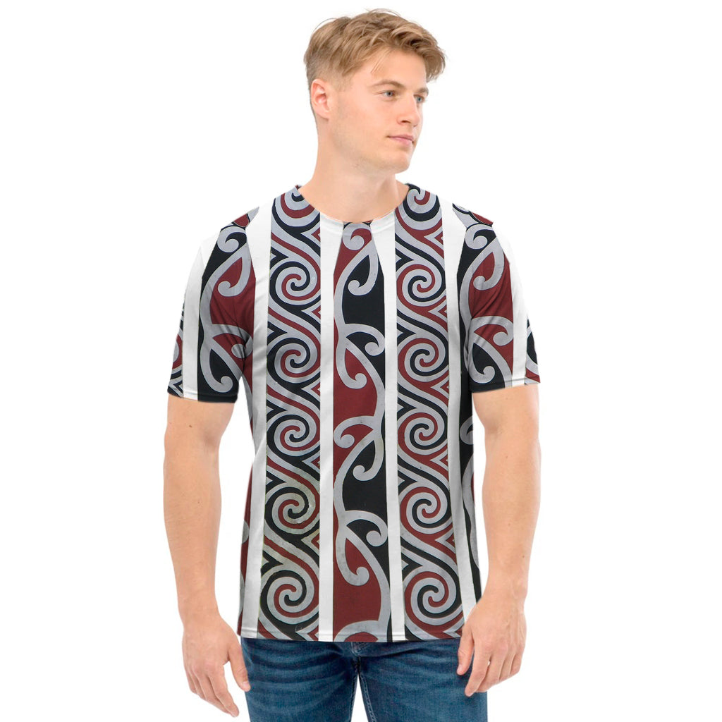 Maori Fence Print Men's T-Shirt
