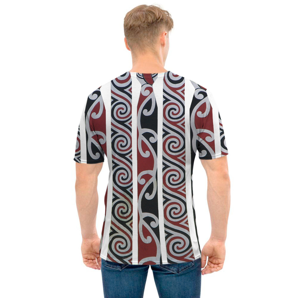 Maori Fence Print Men's T-Shirt