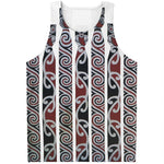 Maori Fence Print Men's Tank Top