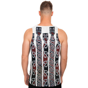 Maori Fence Print Men's Tank Top