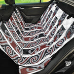 Maori Fence Print Pet Car Back Seat Cover